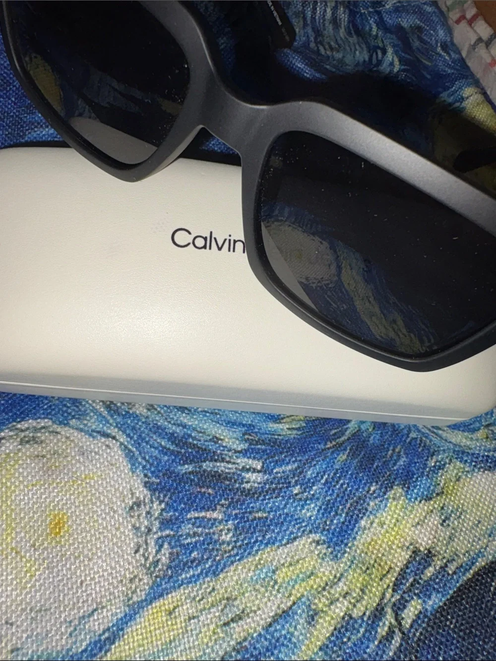 NWOTS Calvin Klein Jeans Black Matte Sunglasses Unisex